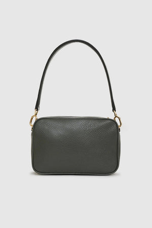 Lili Bag | Dusty Green Pebbled