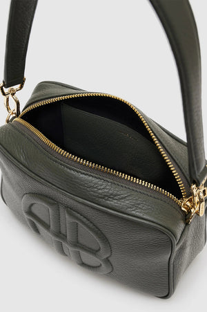 Lili Bag | Dusty Green Pebbled