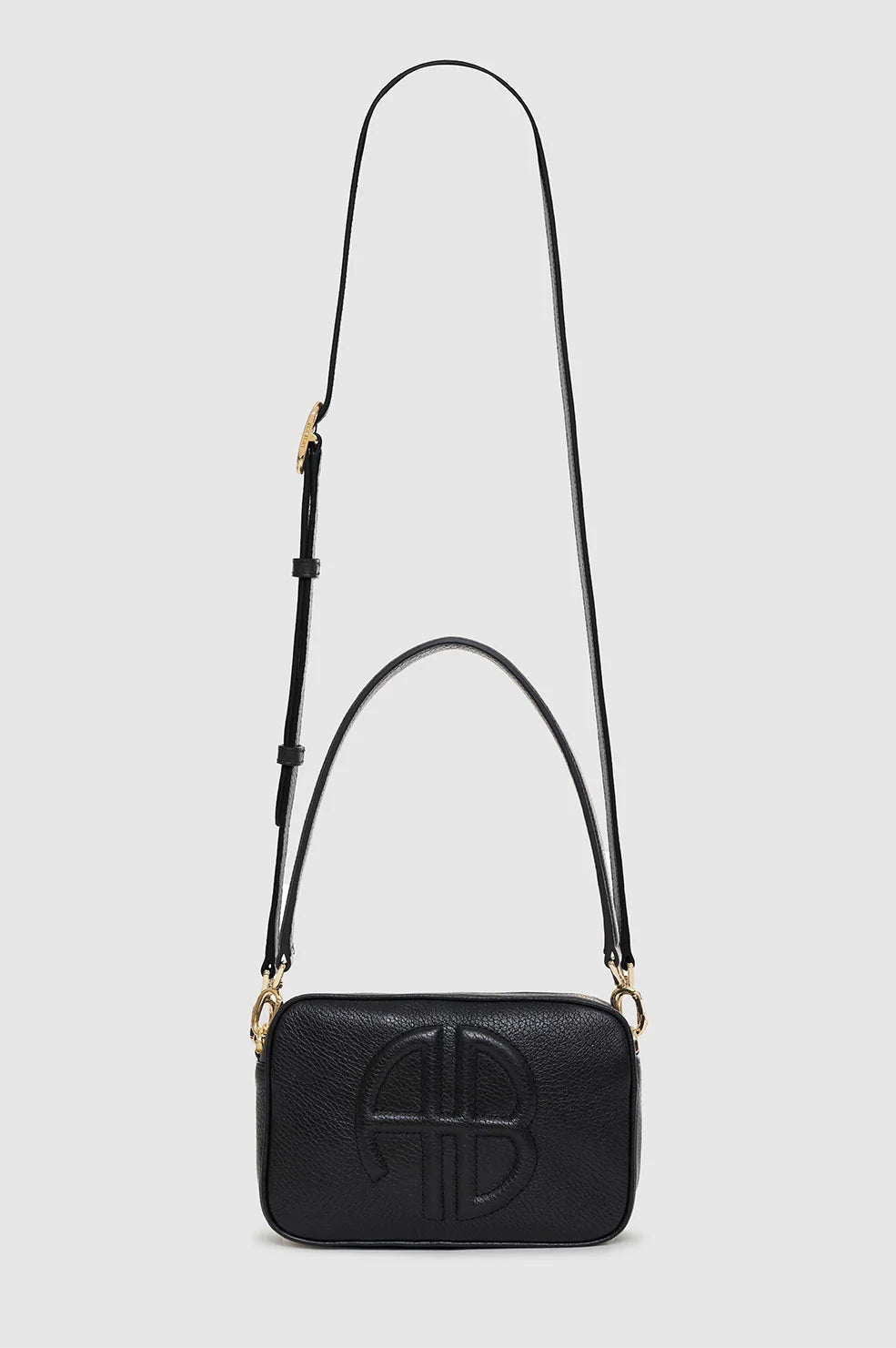 Lili Bag | Black Pebbled