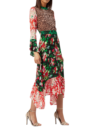 Rixo | Chrissy Bunch Floral Dress | AU 12