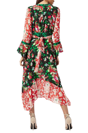 Rixo | Chrissy Bunch Floral Dress | AU 12