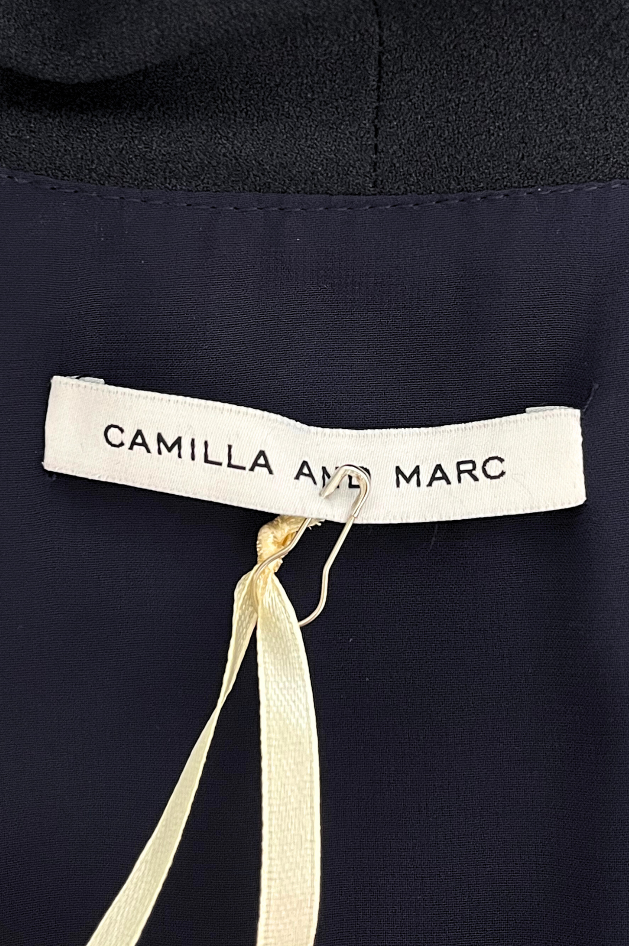 Camilla and Marc | Navy Vanishing Point Dress | AU 10