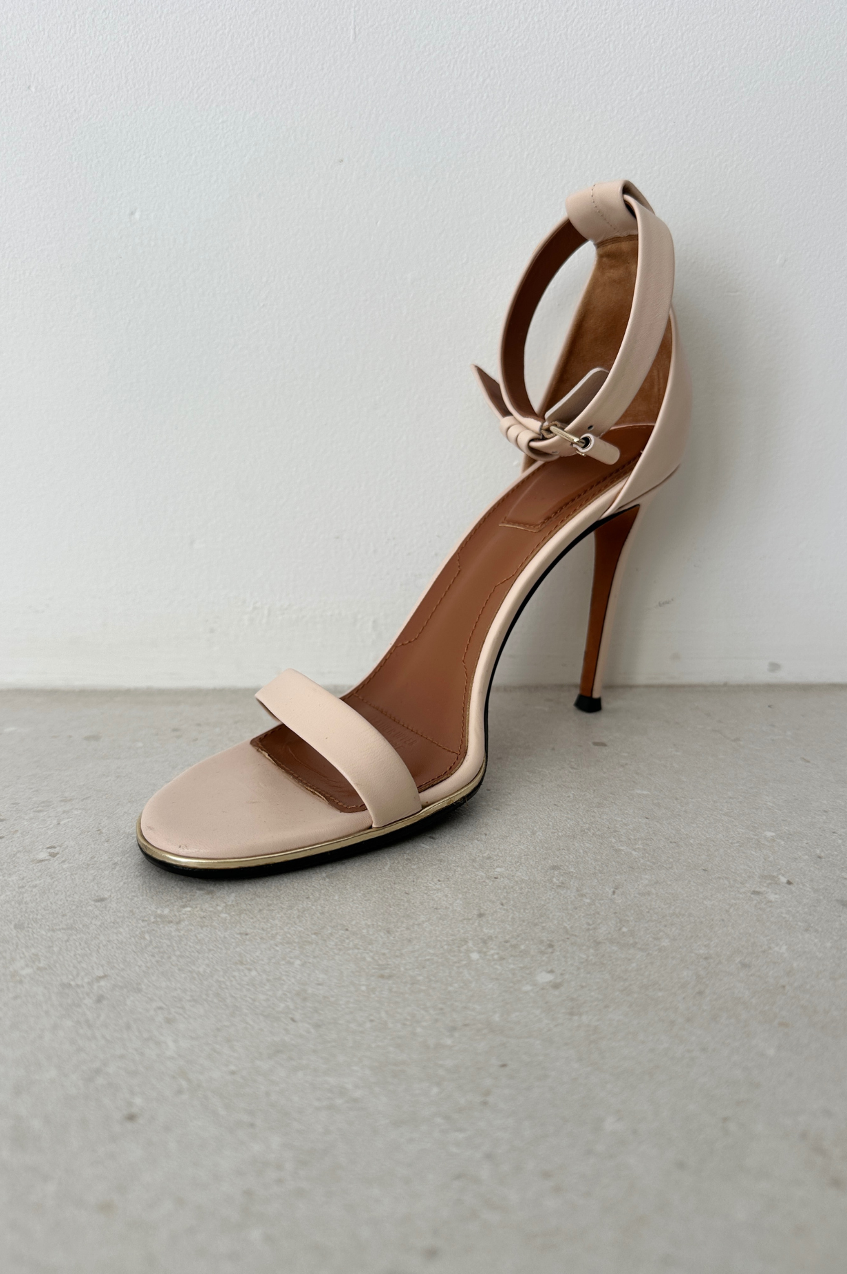 Givenchy | Ivory Nadia Ankle Cuff Sandals | 39