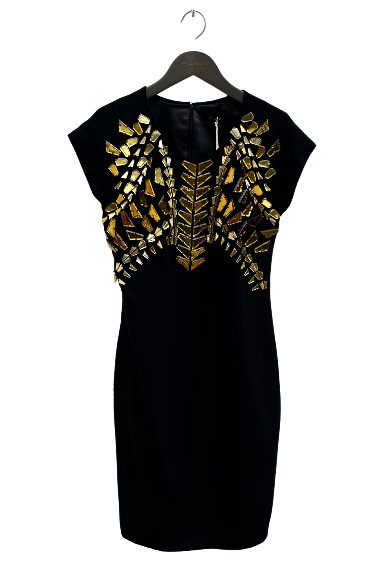 Givenchy | Black Jewellery Shift Dress | AU 12