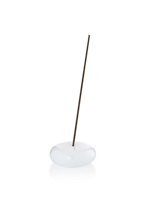 The Pebble Incense Holder | Opaque White