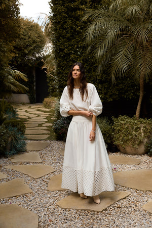 Rizzoli Maxi Dress | White