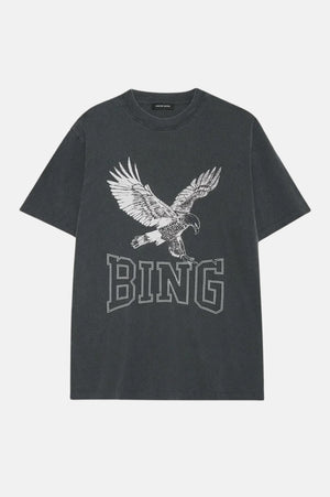 Lili Tee Retro Eagle | Washed Black