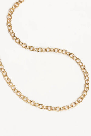 17" Bold Link Chain Necklace | Gold