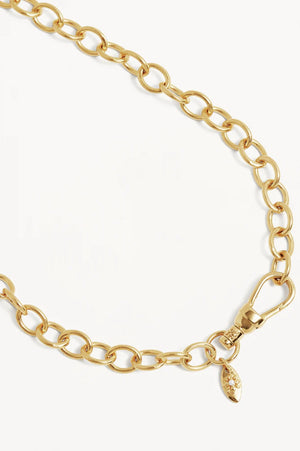 17" Bold Link Chain Necklace | Gold