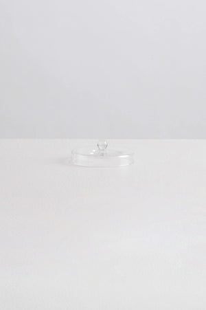 Glass Candle Lid | Clear