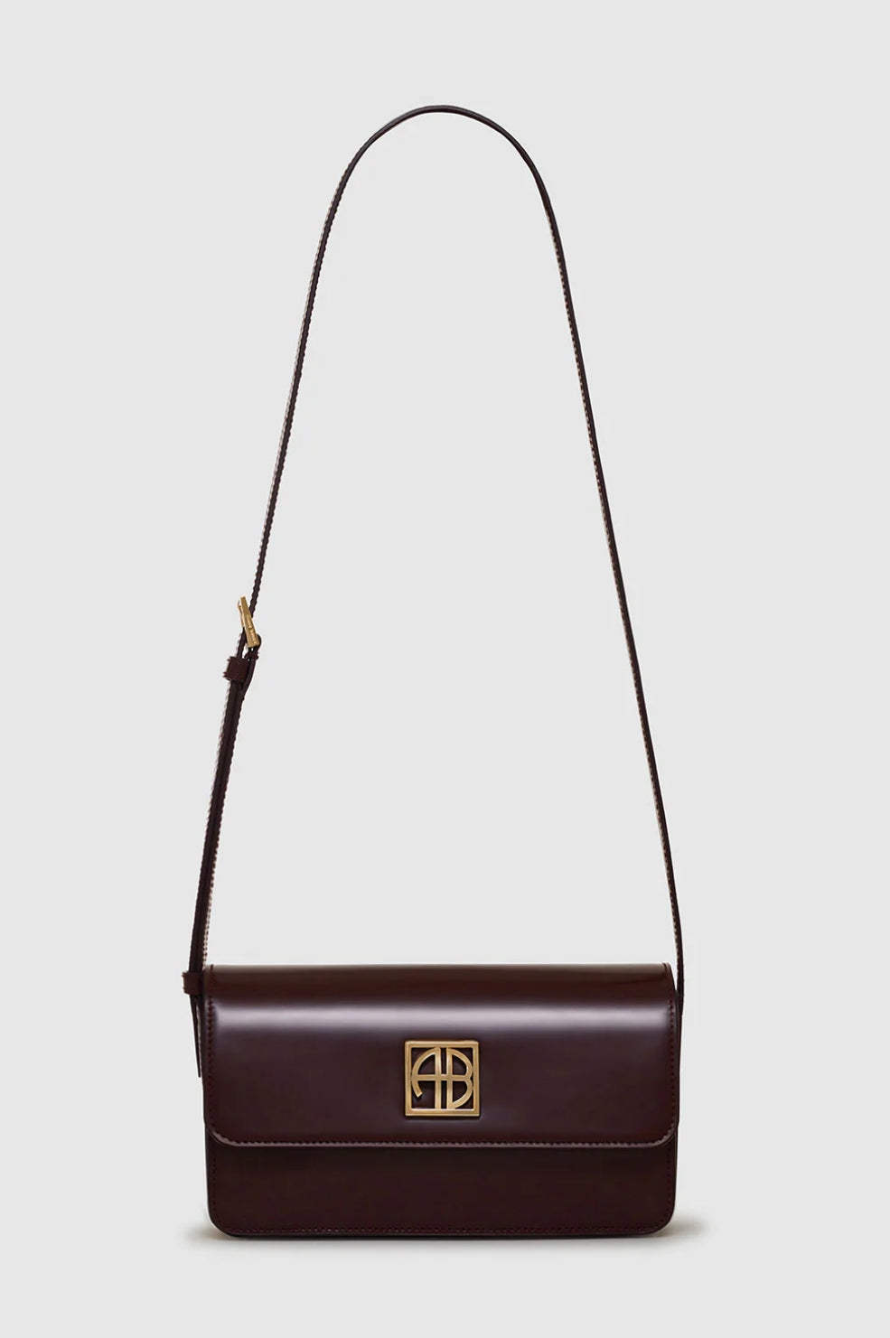 Elly Crossbody Bag | High-shine Burgundy