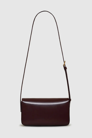 Elly Crossbody Bag | High-shine Burgundy