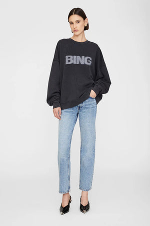 Miles Sweatshirt Blur | Black